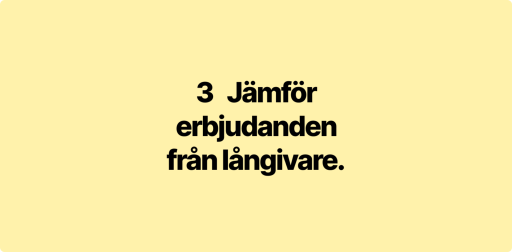 Sverigekredit - Samla lån bäst ränta – Bästa samlingslånet 2025 - (samla lån bäst ränta)